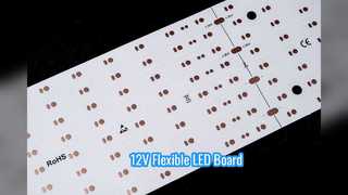 নমনীয় LED FPC বোর্ড 12V উচ্চ কর্মক্ষমতা আলো