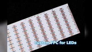LED আলো জন্য কাস্টম FPC সার্কিট বোর্ড