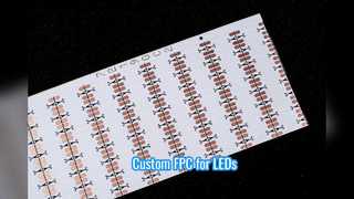 LEDs জন্য কাস্টম FPC সার্কিট বোর্ড