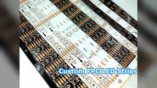 কাস্টম FPC LED স্ট্রিপ ডাবল লেয়ার বোর্ড OSP