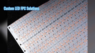 40R স্থিতিশীল কর্মক্ষমতা 24V 2835 LED স্ট্রিপ | 8mm 120D ডাবল-পার্শ্বযুক্ত LED FPCB বোর্ড