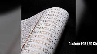 কাস্টম নমনীয় PCB LED স্ট্রিপ ডিজাইন