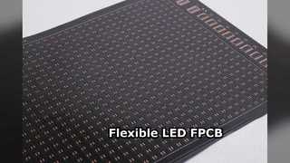 নমনীয় LED ডিসপ্লে FPCB কাস্টম ডিজাইন