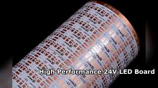 শিল্প স্ট্রিপ আলো জন্য 24V LED সার্কিট বোর্ড
