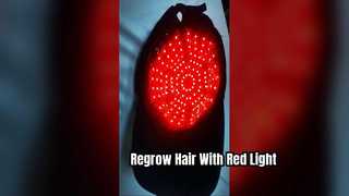 ঘন পূর্ণ চুলের জন্য লাল LED হেয়ার গ্রোথ হেলমেট