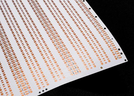 কেনা অগ্নি সুরক্ষা স্তর ভি 0 অ্যাপ্লিকেশনগুলির জন্য 2835 এলইডি লাইট বিট এবং হোয়াইট ফিল্ম সহ নমনীয় এলইডি এফপিসি সার্কিট বোর্ড online manufacture