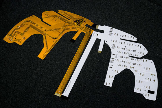 কেনা কাস্টমাইজযোগ্য পরিষেবা প্রদানকারী মেডিকেল বিউটি ডিভাইসের জন্য অগ্নি সুরক্ষা স্তর V0 সহ ডাবল লেয়ার FPC বোর্ড online manufacture