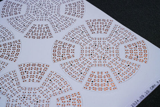 কেনা LED আলোর জন্য ফায়ার প্রোটেকশন লেভেল V0 এবং কাস্টমাইজড পরিষেবা সহ ডাবল লেয়ার ফ্লেক্সিবল সার্কিট বোর্ড online manufacture