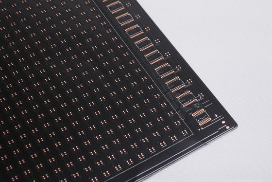 কেনা LED Display Panel FPCB with Fixible Rolled Copper18 for led advertising ডাবল লেয়ার সার্কিট বোর্ড, ডাবল সাইড কালো ফিল্ম, কালো টেক্সট, পৃষ্ঠ স্বর্ণযুক্ত online manufacture