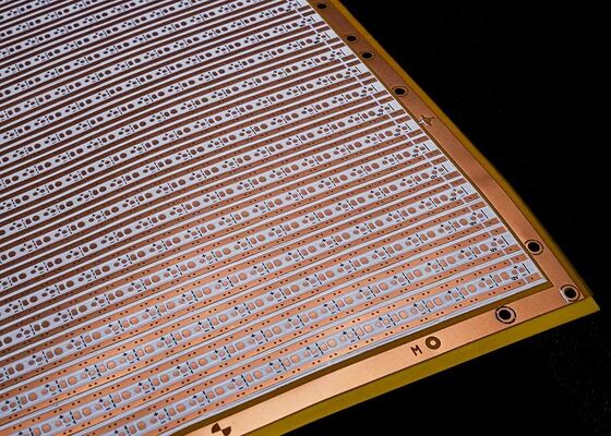 উচ্চমানের এফপিসিবি অ্যাপ্লিকেশনগুলির জন্য ওএসপি অ্যান্টিঅক্সিডেন্ট সহ ডাবল লেয়ার 12 ভোল্ট নমনীয় এলইডি স্ট্রিপ সার্কিট বোর্ড