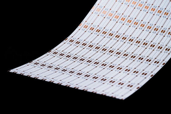 কাস্টমাইজযোগ্য ডিজাইন এবং ওএসপি লেপ সহ এলইডি স্ট্রিপগুলির জন্য 24 ভি ডাবল লেয়ার নমনীয় পিসিবি