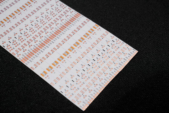 ডাবল লেয়ার এলইডি লাইট স্ট্রিপ এফপিসি কাস্টম পিসিবি ডিজাইন এবং ফায়ার প্রোটেকশন লেভেল ভি০ সহ