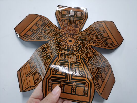 ডাবল লেয়ার বোর্ড অগ্নি সুরক্ষা স্তর V0 কাস্টমাইজযোগ্য নকশা নমনীয় মুদ্রিত সার্কিট বোর্ড সৌন্দর্য এবং চিকিৎসা সরঞ্জাম জন্য