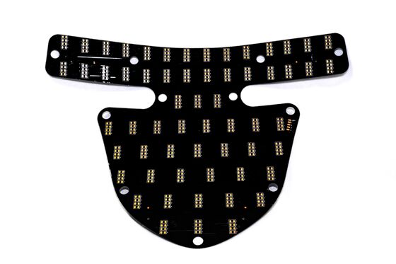 মেডিকেল এবং বিউটি ডিভাইসের জন্য ফায়ার প্রোটেকশন লেভেল V0 সহ কাস্টমাইজযোগ্য ডাবল লেয়ার ফ্লেক্সিবল প্রিন্টেড সার্কিট বোর্ড