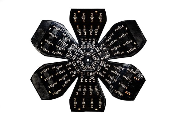 LED বিউটি মাস্কের জন্য প্রিমিয়াম ডাবল লেয়ার FPCB, ফায়ার প্রোটেকশন লেভেল V0 এবং কাস্টমাইজযোগ্য ডিজাইন সহ