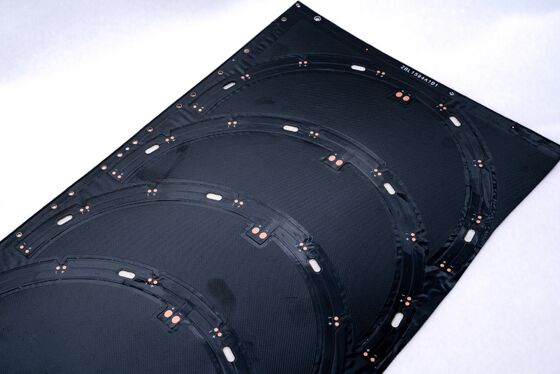 উচ্চ নমনীয়তা 0.1 মিমি মিনিট। লাইন প্রস্থ 300°C প্রতিরোধী FPC নমনীয় প্রিন্টেড সার্কিট বোর্ড ডাবল লেয়ার FPC